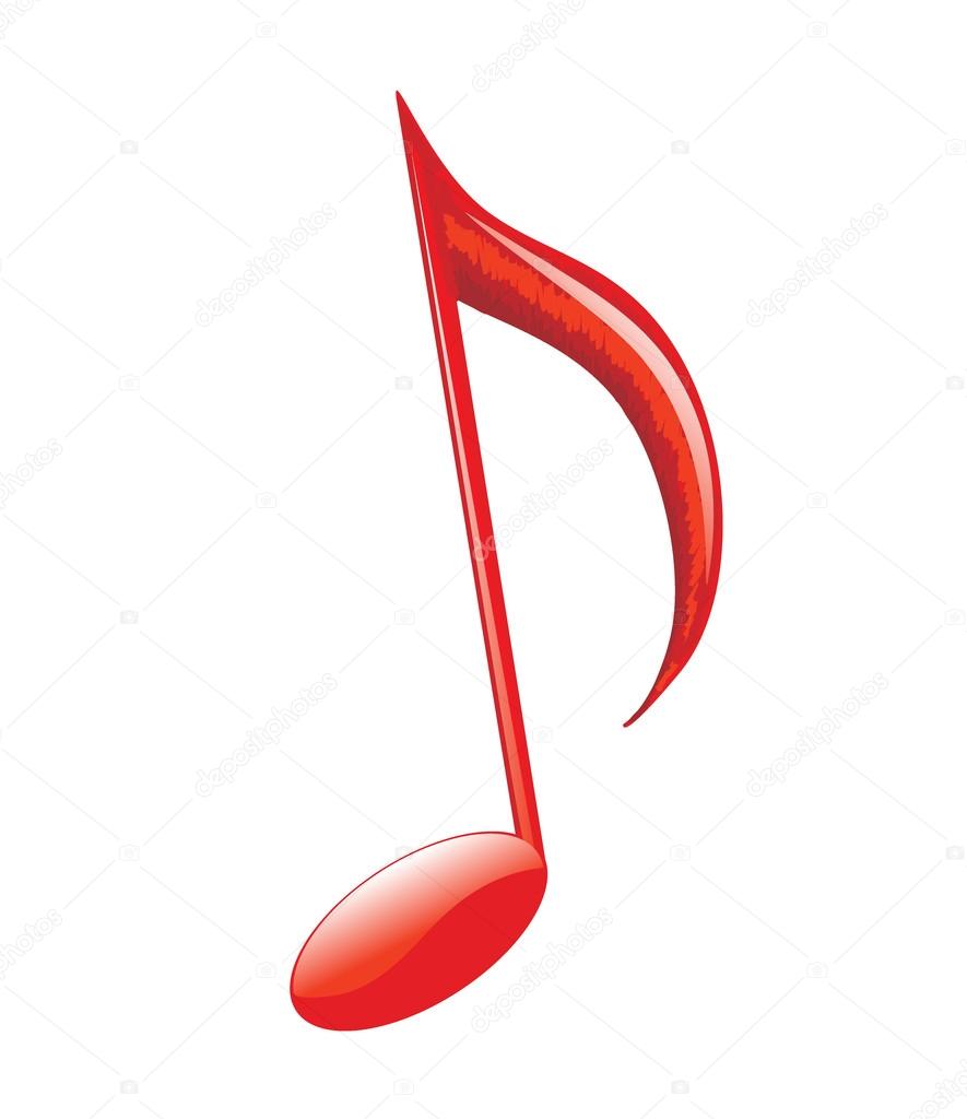 885x1024 Musical Note Stock Vector Ghenadie