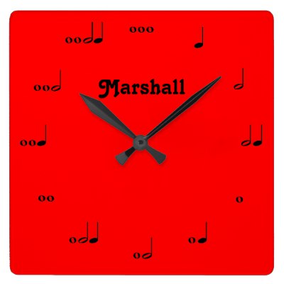 400x400 The Original Music Note Clock