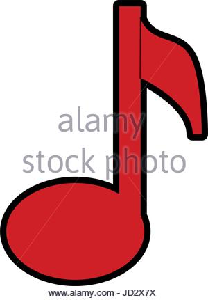 300x431 Quaver Music Note Symbol Icon Stock Vector Art Amp Illustration