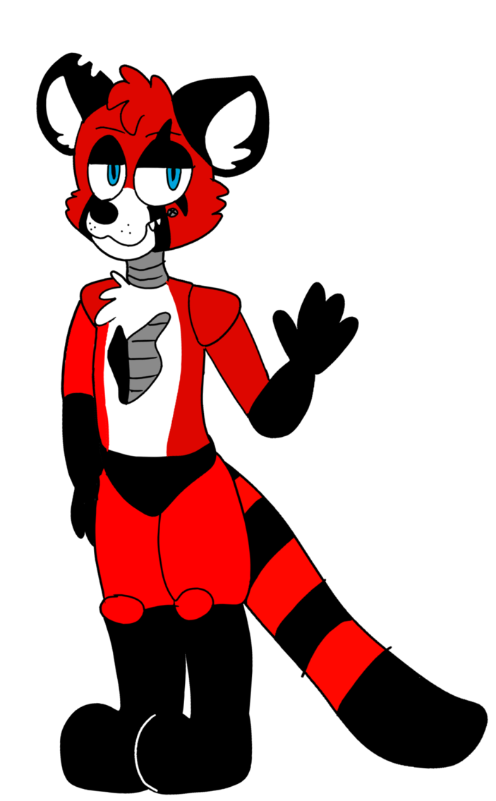 703x1135 Red Panda Animatronic Custom By Vintage Ink1941