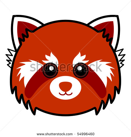 450x470 Red Panda Cartoon Clipart Panda