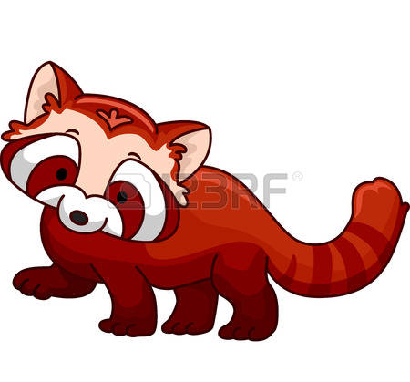 450x419 Red Panda Clipart