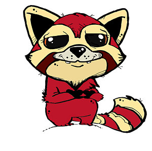 300x298 Red Panda Drawings Fine Art America