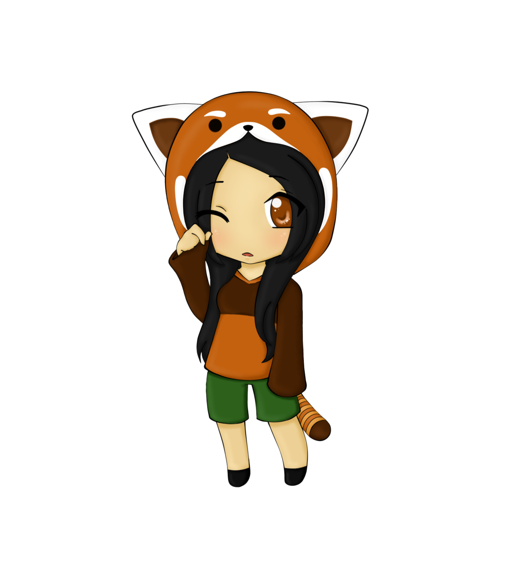 1024x1184 Sleepy Red Panda By Chibipandamonster