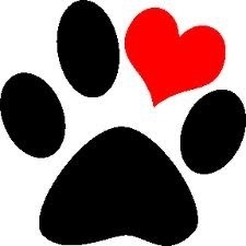 225x225 Love Paw Print