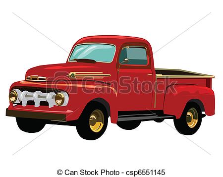 450x357 Red Clipart Pick Up Truck
