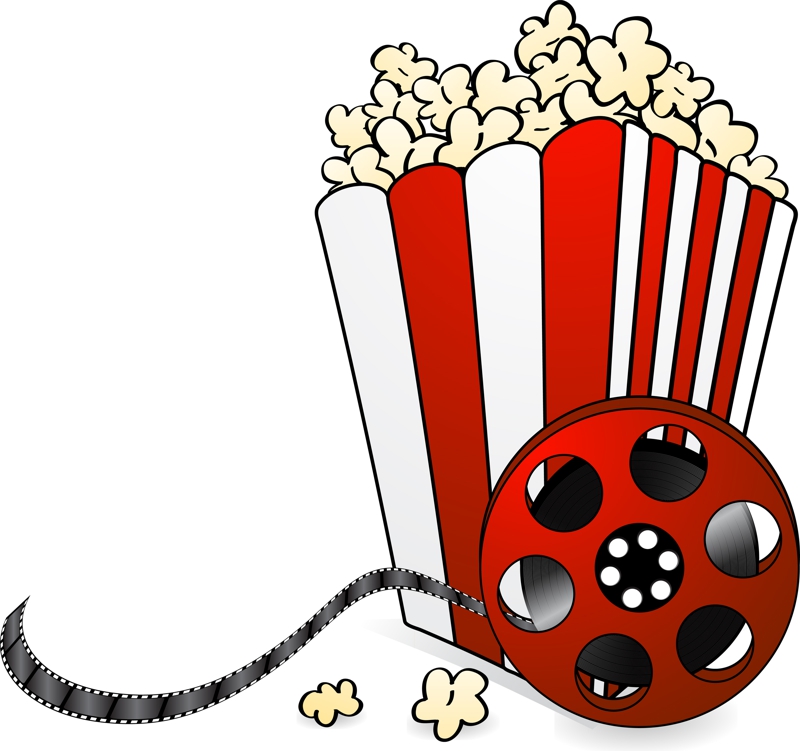 800x751 Popcorn Clipart Movie Night