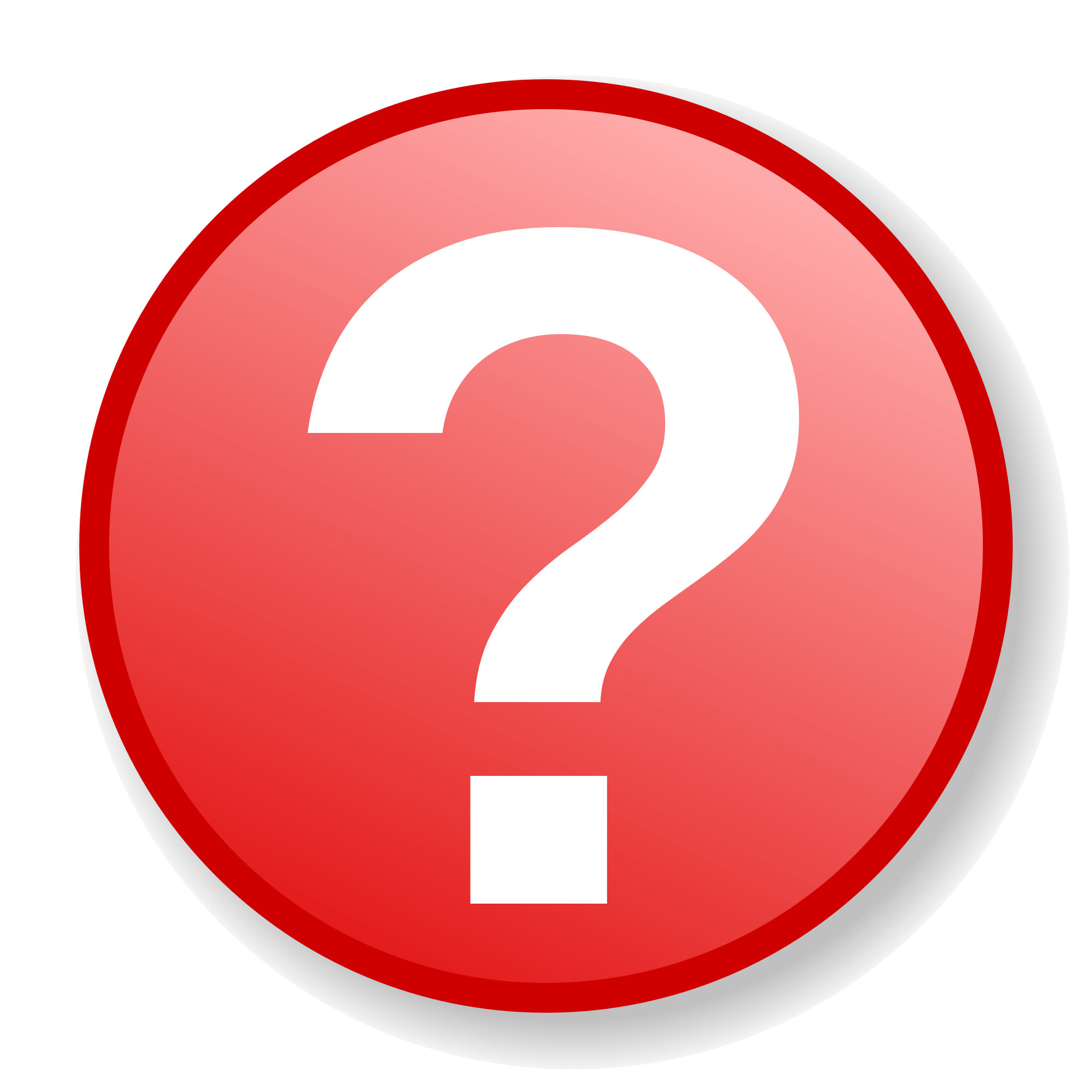 Red Circle Question Mark Icon Transparent Png Svg Vector File Images