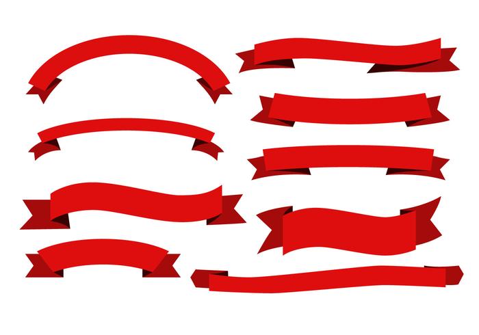 700x490 Free Red Ribbon Sash Vectors