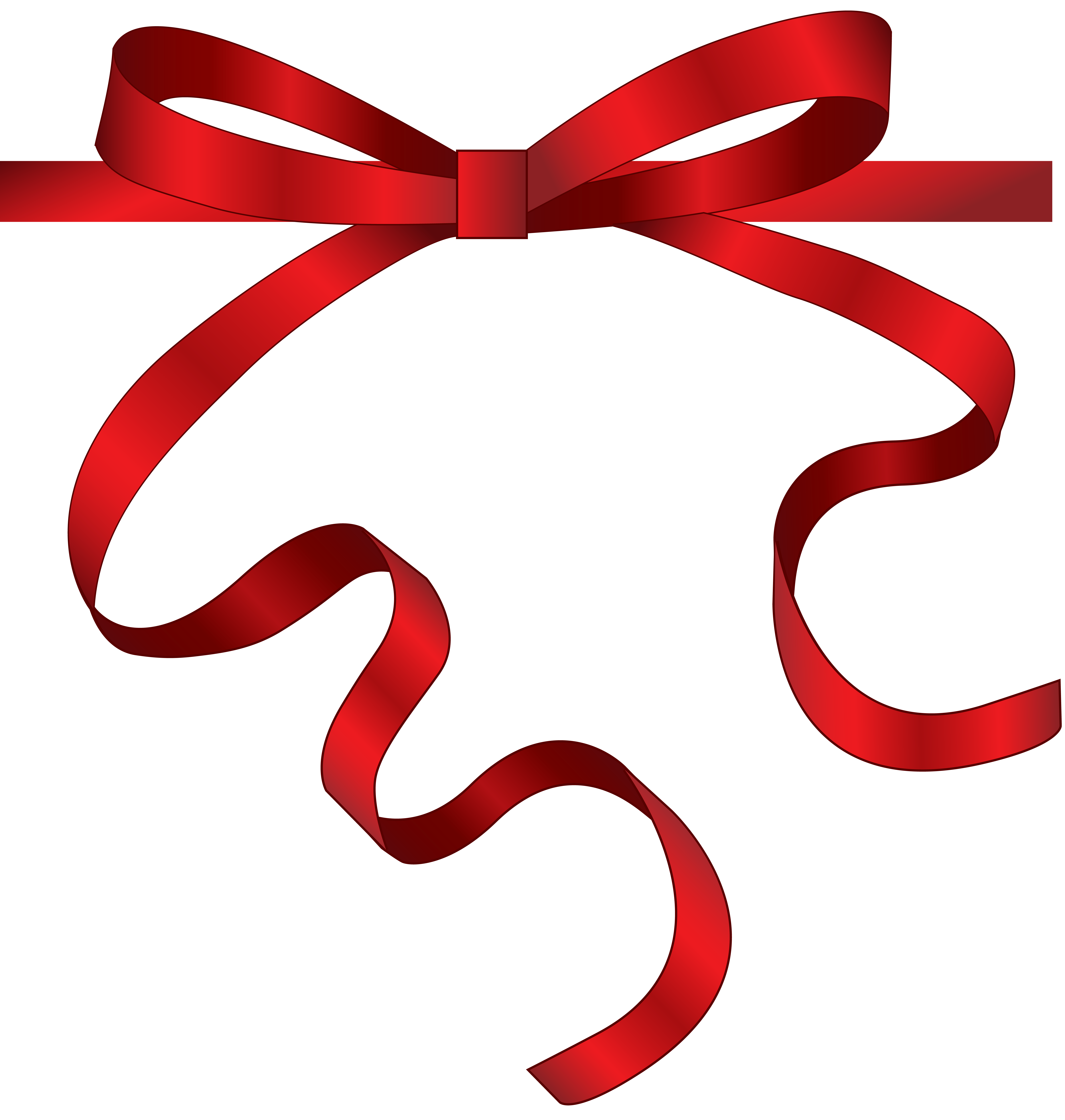5865x6167 Red Ribbon Png Clipart Imageu200b Gallery Yopriceville