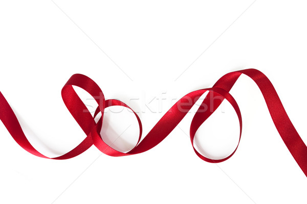 600x400 Curling Red Ribbon Stock Photo Robyn Mackenzie (Robynmac