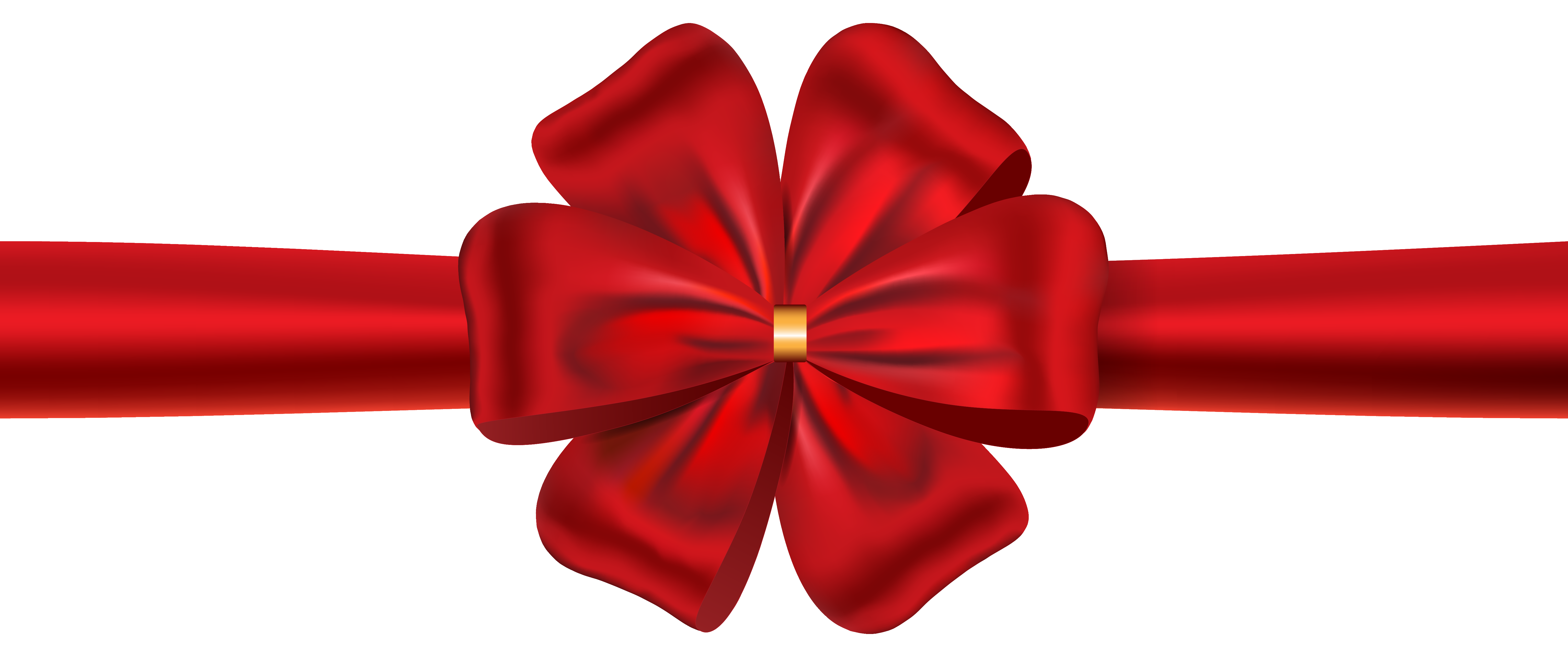 6135x2571 Red Ribbon With Bow Png Imageu200b Gallery Yopriceville