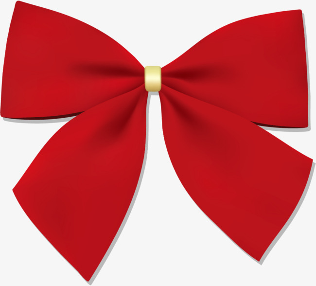 650x588 Hand Painted Red Ribbon Bow, Hand Drawn Ribbons, Simple, Like