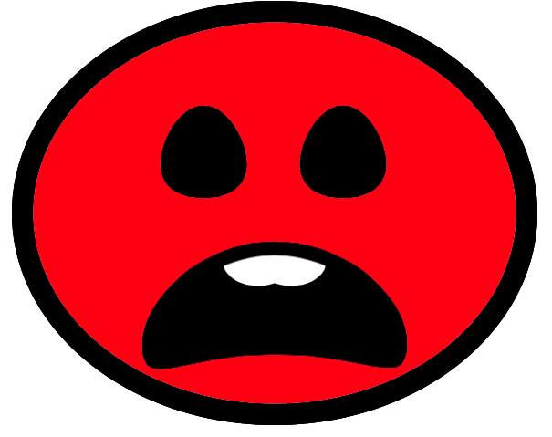 605x479 Unhappy Face Clipart