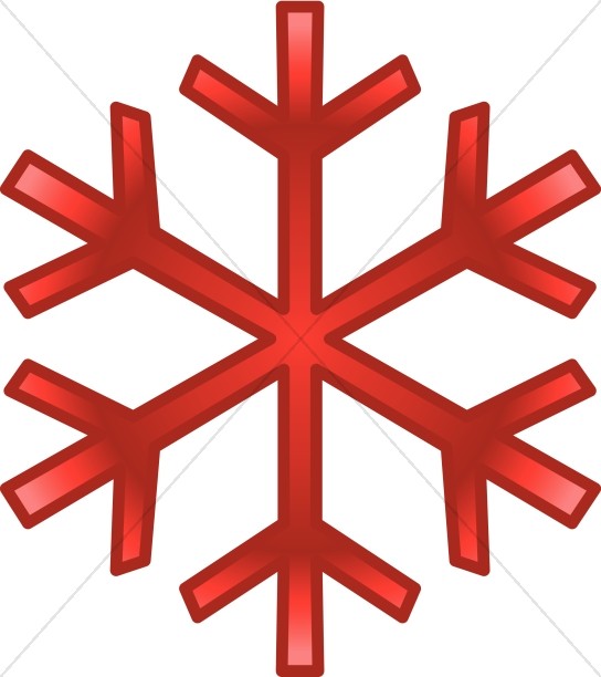 544x612 Red December Snowflake Snowflake Images