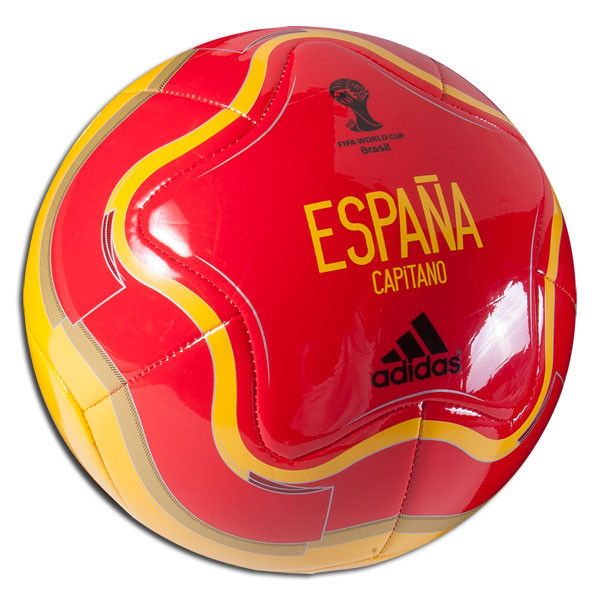 600x600 Adidas Wc World Cup 2014 Capitano Spain Espana Soccer Ball Red