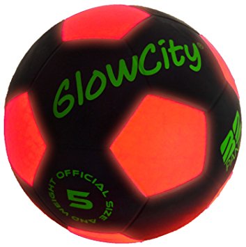 353x355 Light Up Led Soccer Ball Black Limited Edition Toys