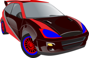 298x195 Sports Car Clip Art