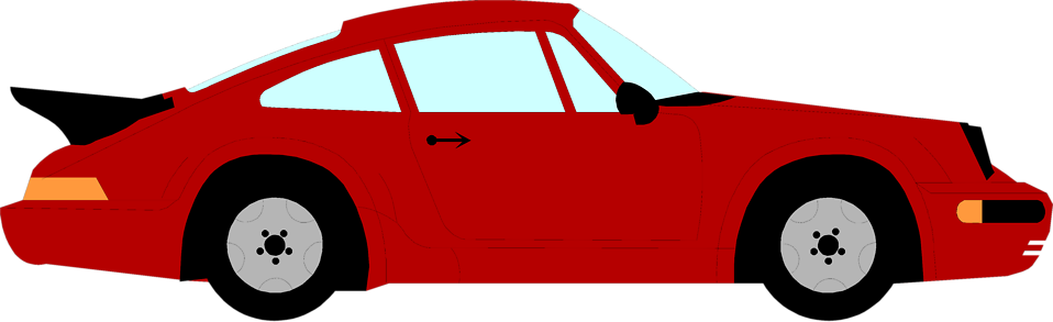 958x293 Sportscar Free Stock Photo Illustration Of A Red Sports Car