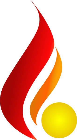 330x596 Maron Flame Sun Clip Art