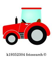 Red Tractor Clipart | Free download on ClipArtMag