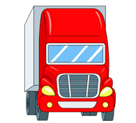 195x177 Clipart Of Trucks