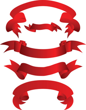288x368 Simple Ribbon Banner Free Vector Download (13,604 Free Vector)