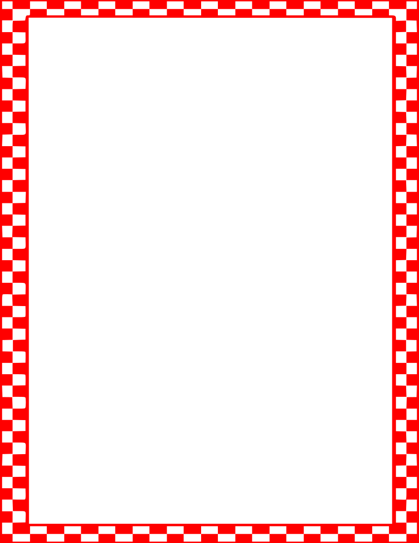 850x1100 Checkered Border Clip Art Many Interesting Cliparts