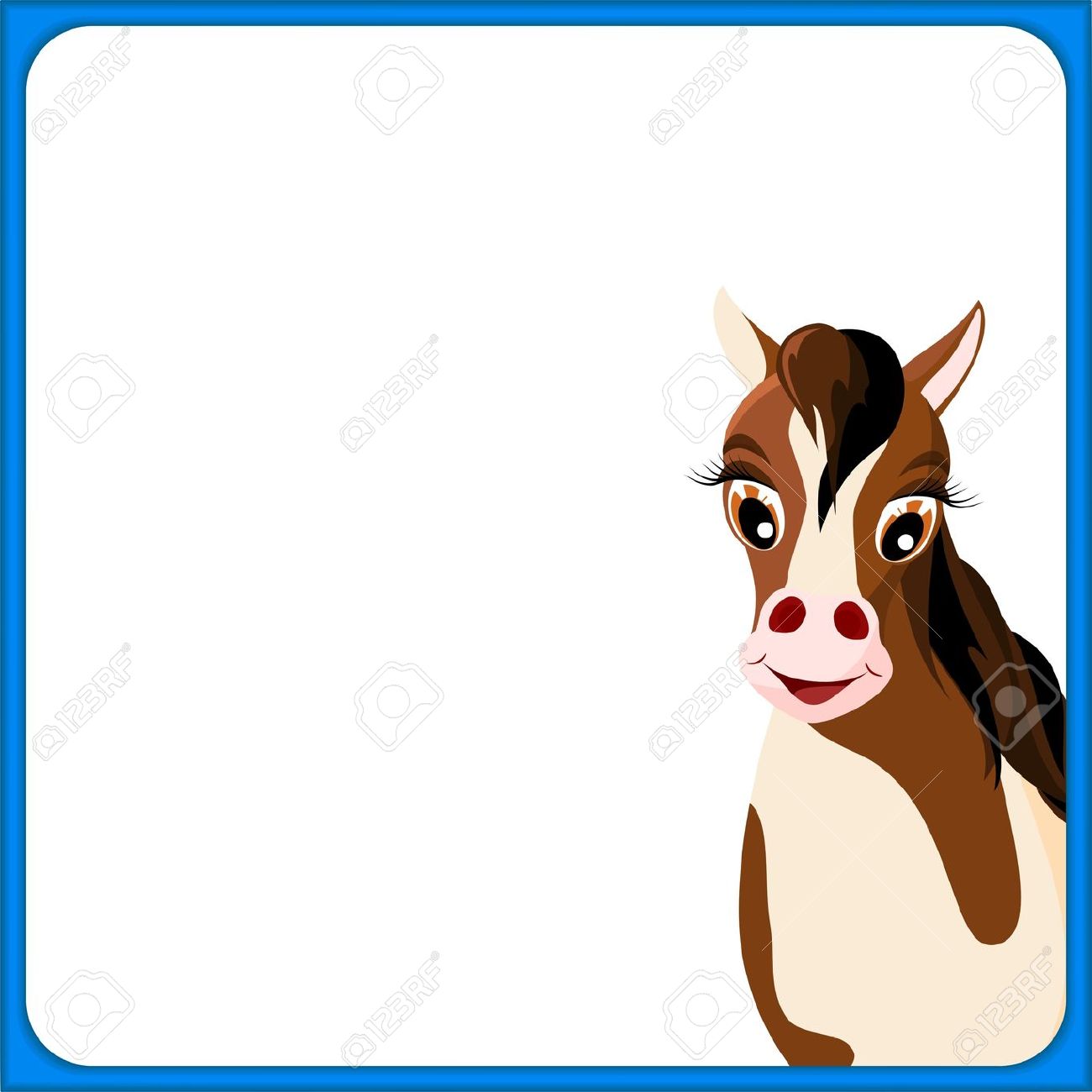 1300x1300 Horse Clip Art Borders