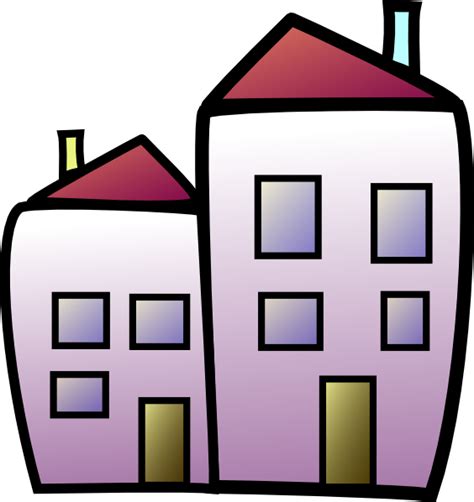 474x502 Apartment Building Clip Art