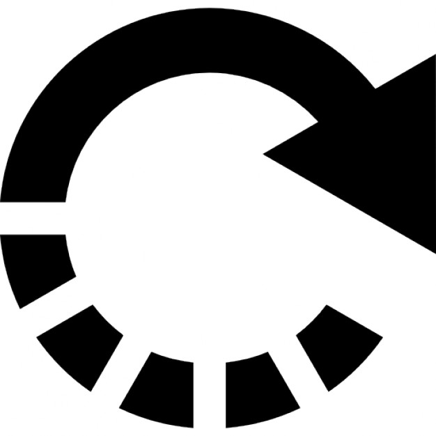 626x626 Arrow Clipart Half Circle