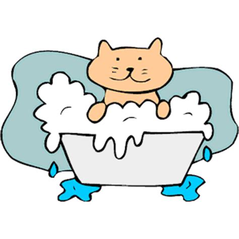 474x474 Bubble Bath Clip Art Clipart Best, Cartoon Cats In A Tub