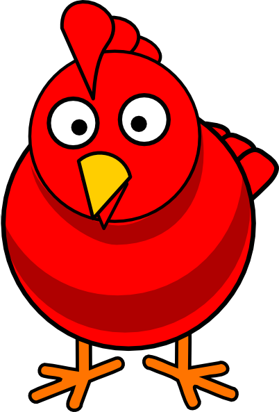 402x593 Little Red Hen Clipart