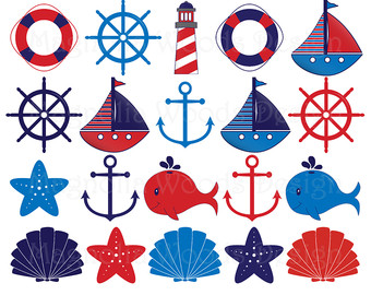 340x270 Nautical Clipart, Nautical Clip Art, Boat Clipart, Anchor Clipart