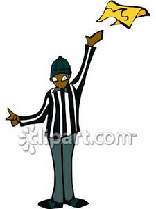 225x300 Football Referee Clip Art Cliparts