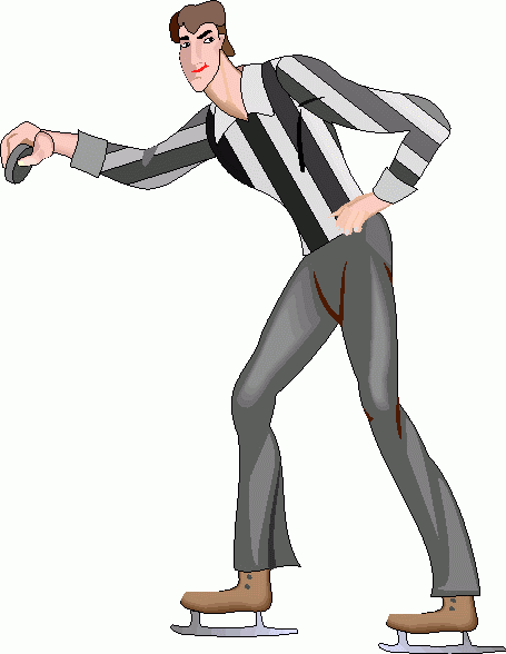 455x588 Free Football Referee Clipart Image
