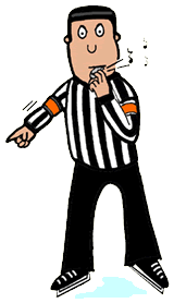 160x278 Referee Clip Art