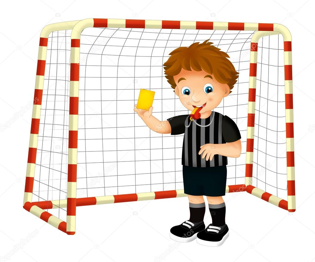1024x853 Cartoon Child Referee Stock Photo Agaes8080