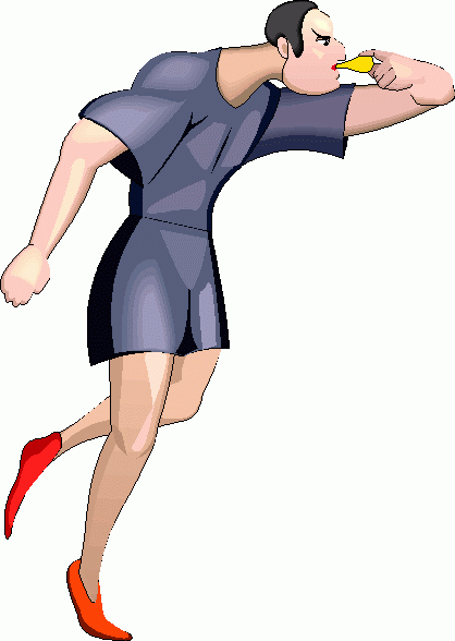 418x588 Free Football Referee Clipart Image