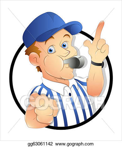 389x470 Referee Clip Art