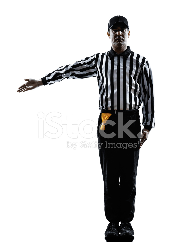 767x1024 American Football Referee Gestures Silhouette Stock Photos