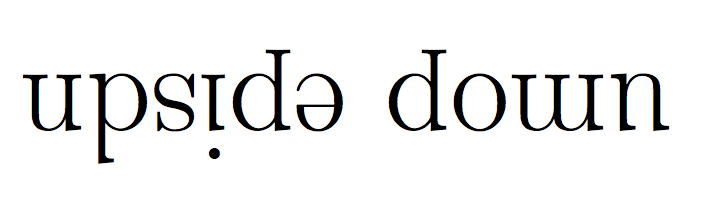 702x204 Mirroring Text In Latex Texblog