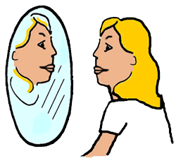 250x231 Reflection Clipart Miror