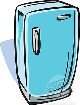 266x350 Old Refrigerator Clipart