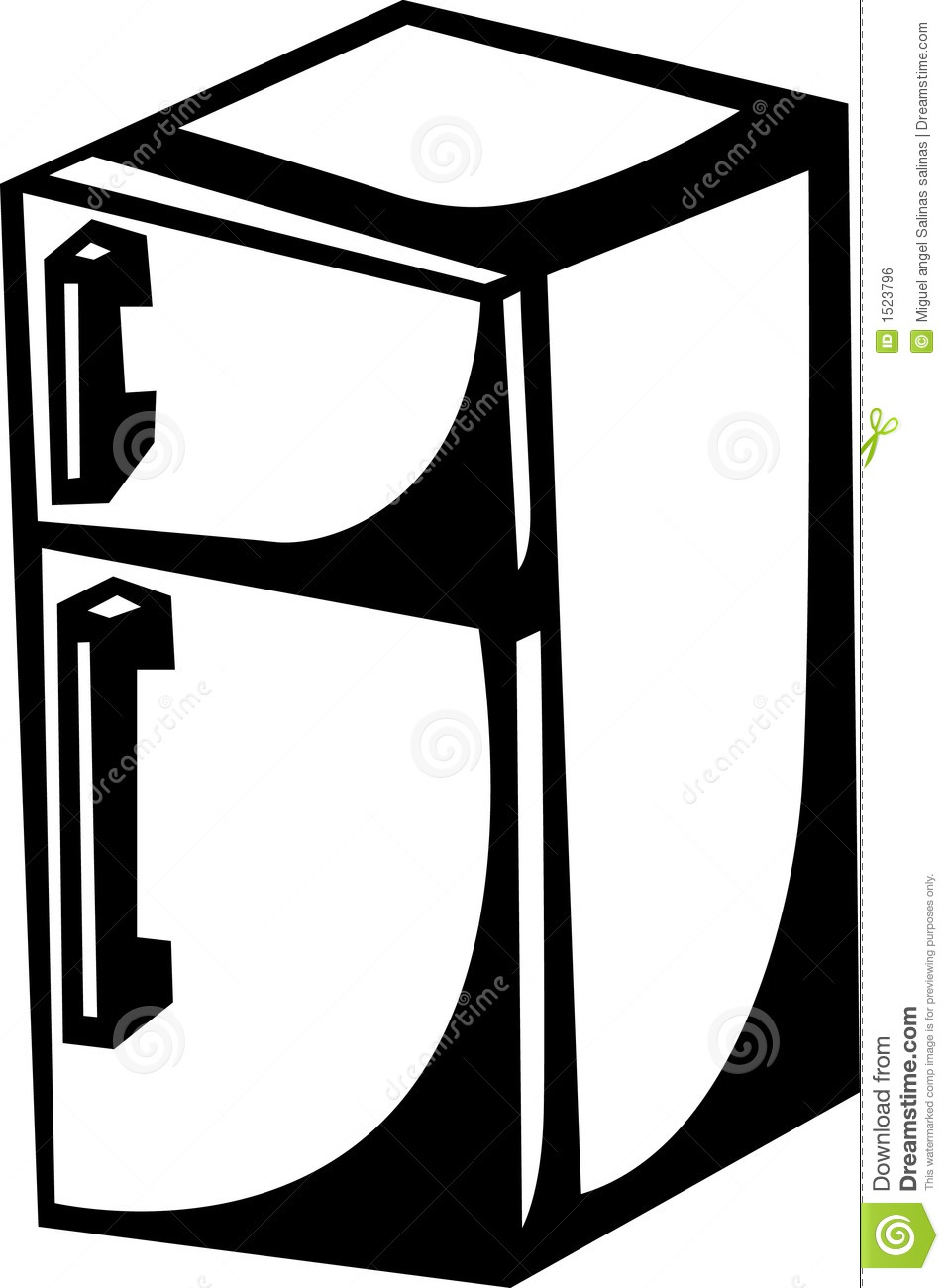 958x1300 Refrigerator Clip Art Black Cliparts