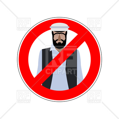 400x400 Stop Refugees Royalty Free Vector Clip Art Image