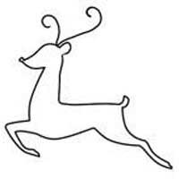 200x200 Reindeer Patterns