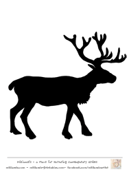 188x250 Free Reindeer Clipart Silhouettes,reindeer Crafts Amp Reindeer Clip