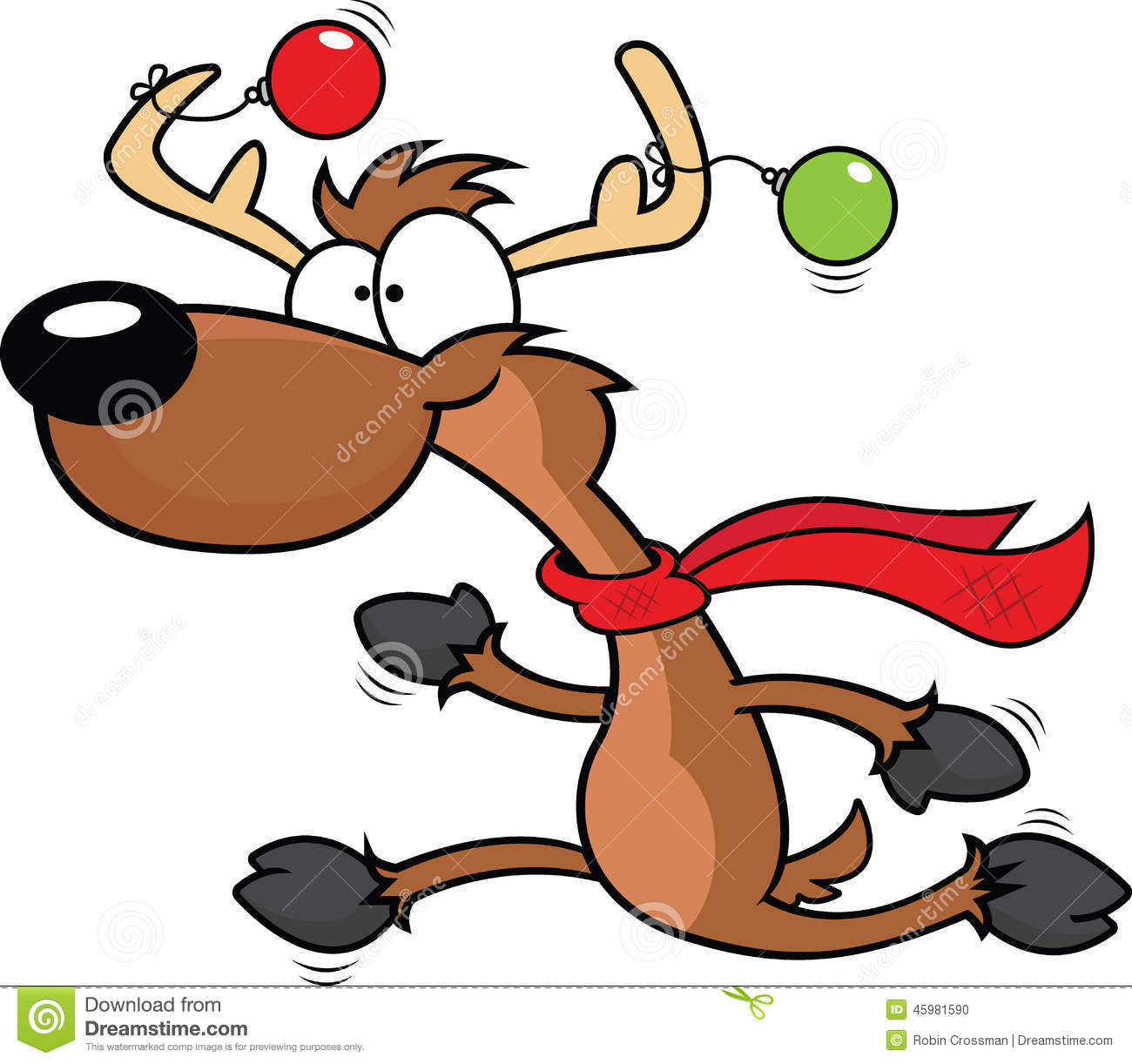 1300x1222 Goofy Reindeer Clip Art Merry Christmas Amp Happy New Year Arts