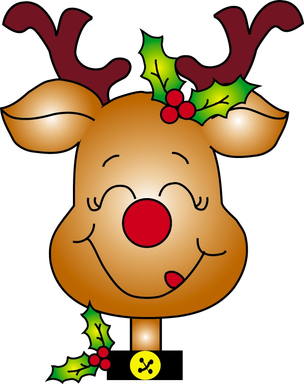 621x785 Illustration Of Christmas Reindeer Clipart Clipartmonk